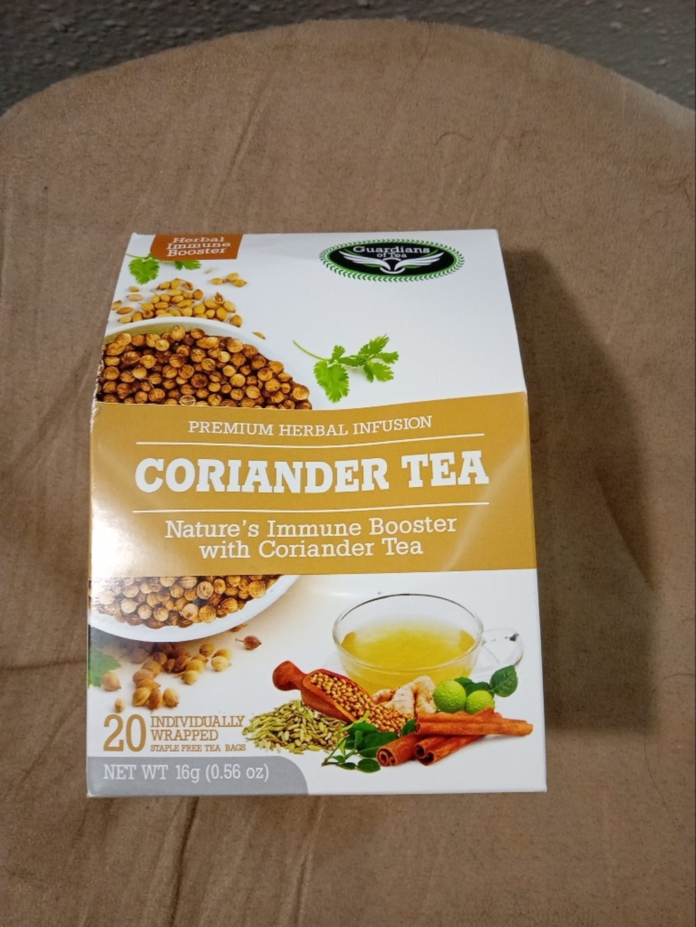 Coriander Tea Premium Herbal Infusion